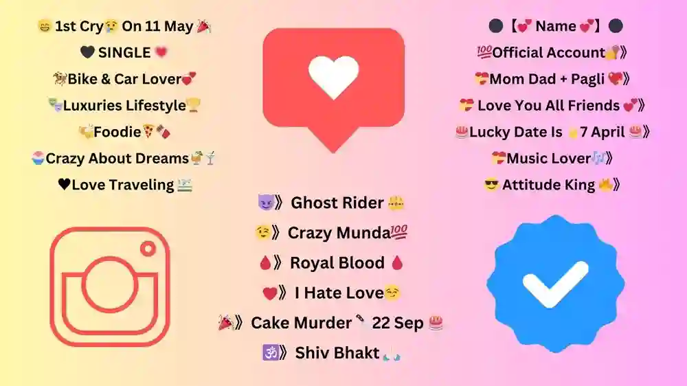 Usernames For Instagram
